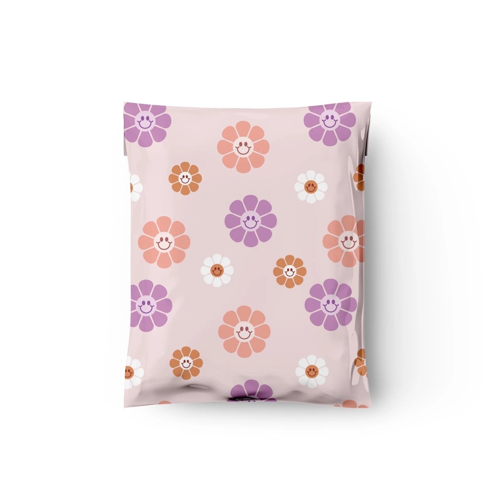 Groovy Flowers Poly Mailers 10x13 Pack of 25 - Picture 9 of 9